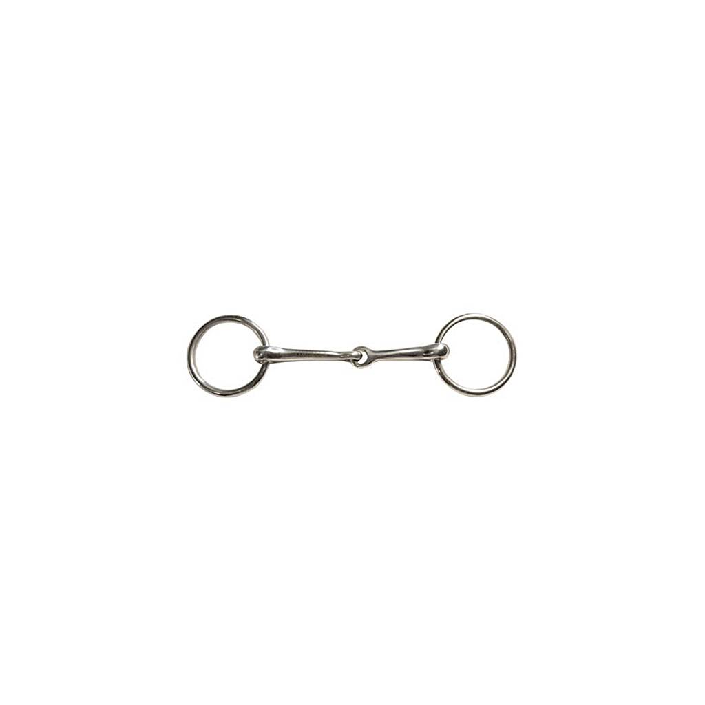 Stainless Steel Pony Ring Snaffle Bit