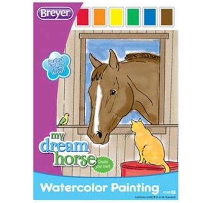 Breyer Watercolor Painting Activity Book