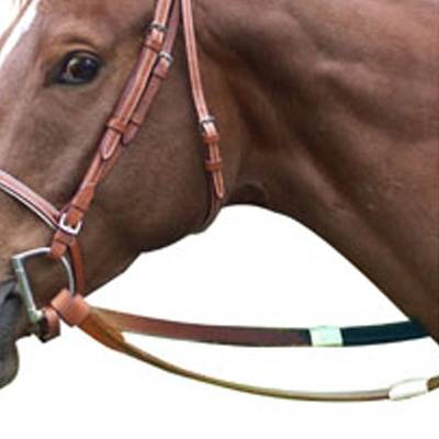 5-610278 Leather Racing Reins with  Rubber Grip sku 5-610278