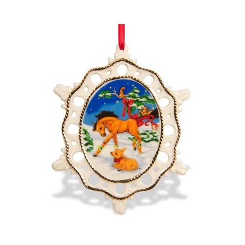 Breyer Winter in the Woods Buddies Ornament