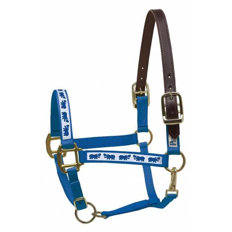 Perri's Nylon Ribbon Safety Halter - Hippos