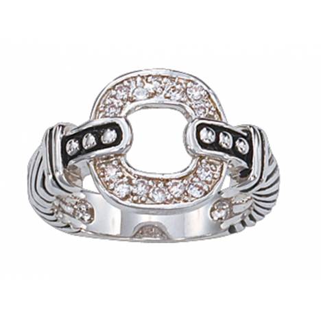 Montana Silversmiths Crystal Link Ring