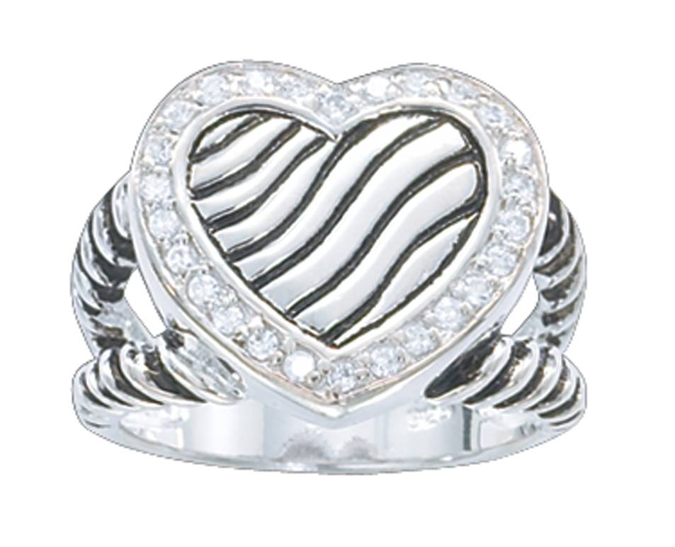 Montana Silversmiths A Big Heart Ring