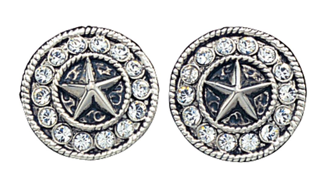 Montana Silversmiths Starlight Concho Post Earrings