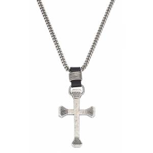 Montana Silversmiths Retro Cross Necklace
