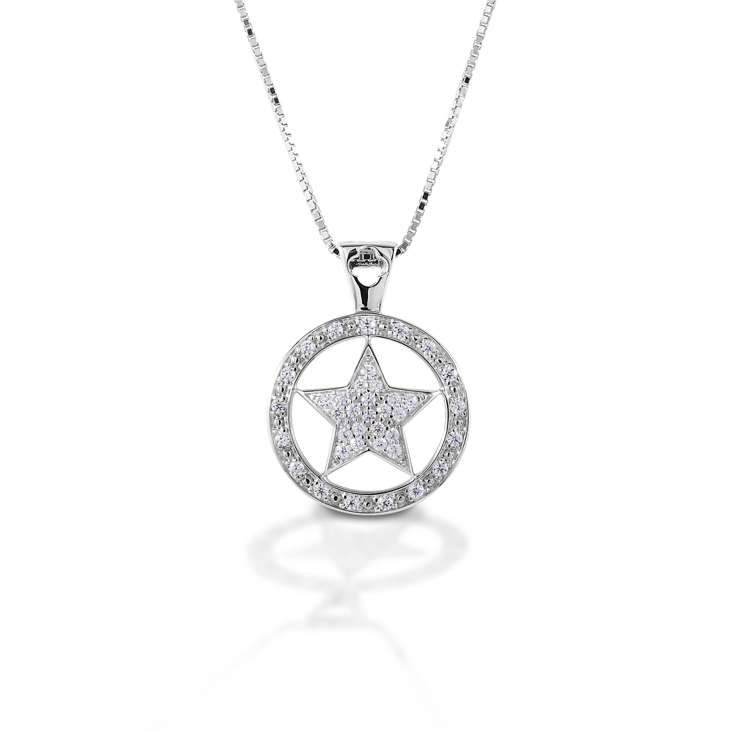 Kelly Herd Large Star Pendant - Sterling Silver