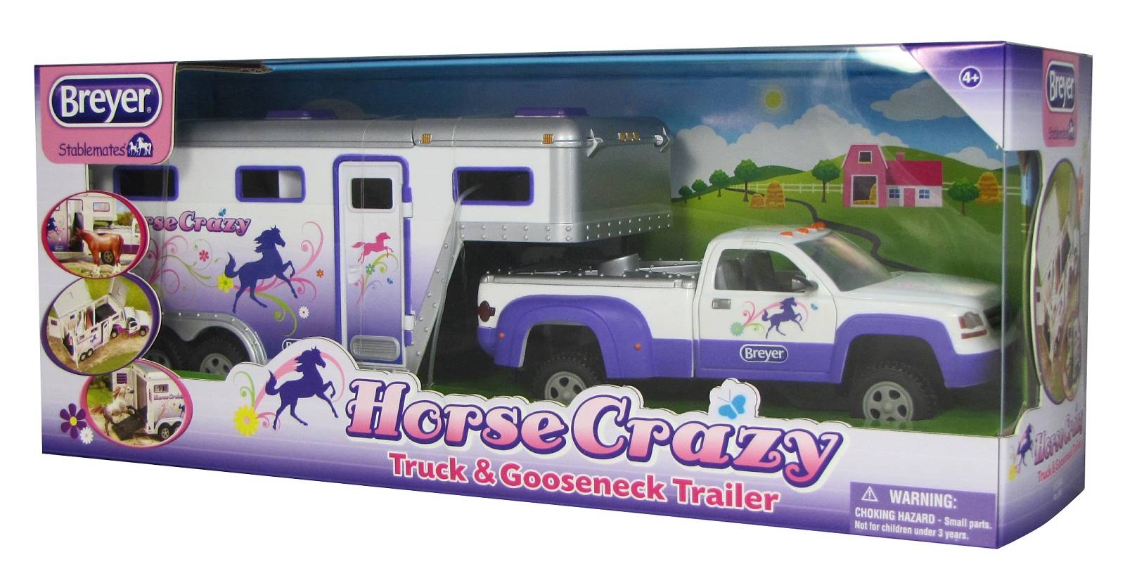 Breyer Stablemates Horse Crazy Truck & Trailer