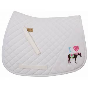 Equine Couture Pony Girl Saddle Pad - All Purpose