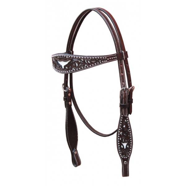 468906DKOILHRSE Turn-Two Browband Headstall - Ft. Worth sku 468906DKOILHRSE