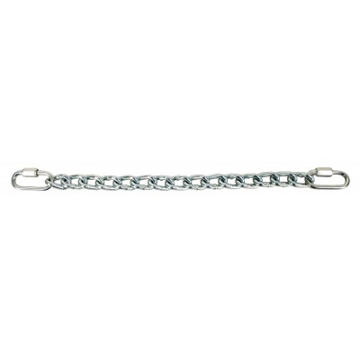 Reinsman Curb Chain - Single Twisted With  Quick Links