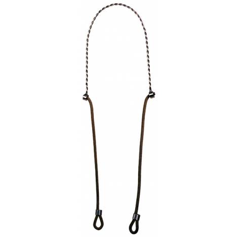 REINSMAN Draw Gag Bridle - 1/8" Twisted Wire Crown