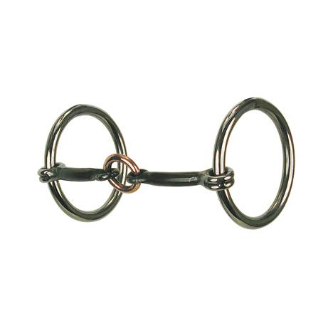 Reinsman Stage A Traditional Loose Ring Copper Roller Snaffle