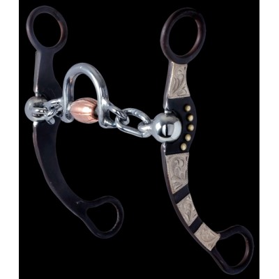 Reinsman Stage C Pro Roper-Ported Chain With  Copper Roller