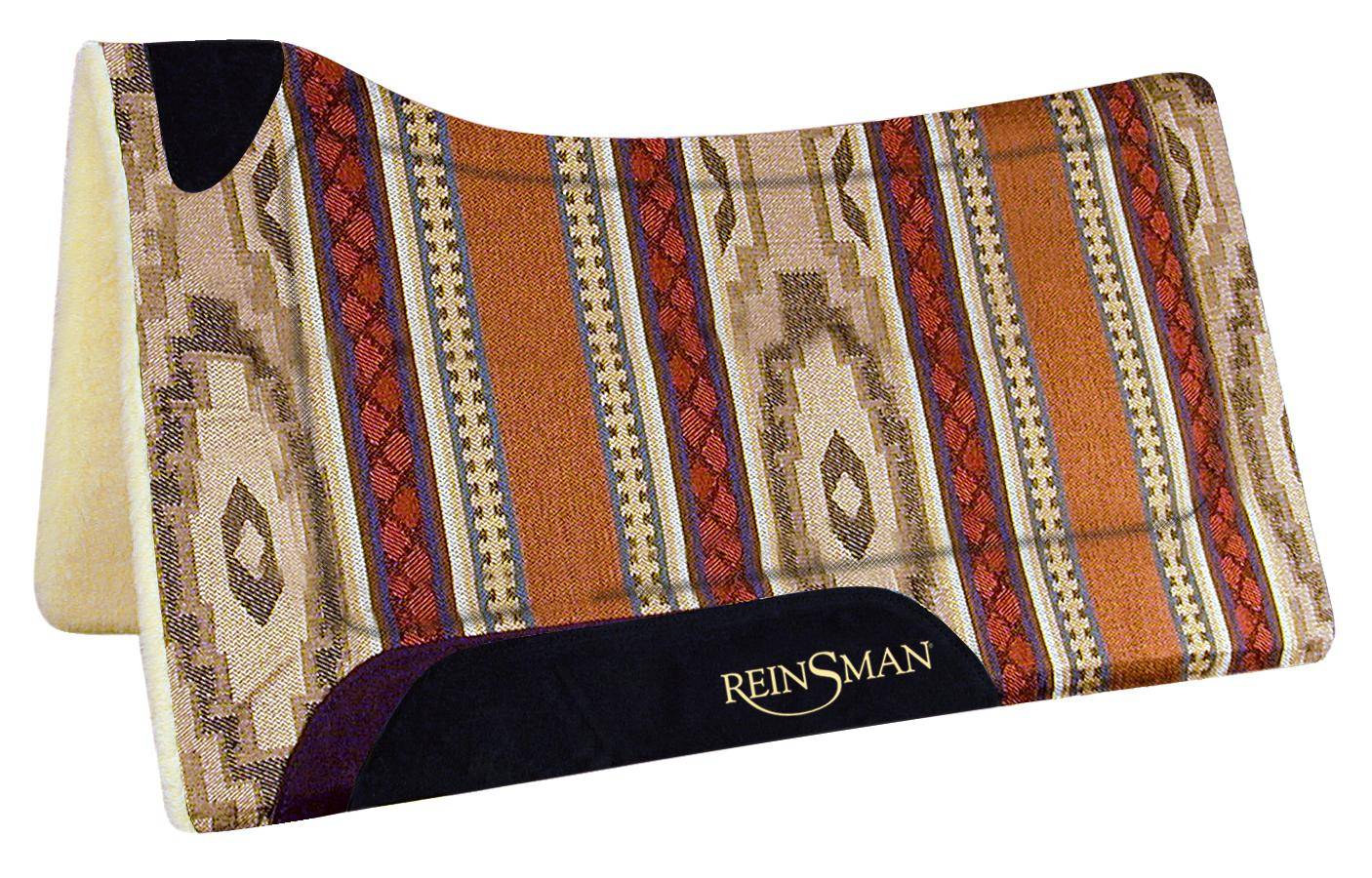 Reinsman Square Fleece Contour Microsuede Pad