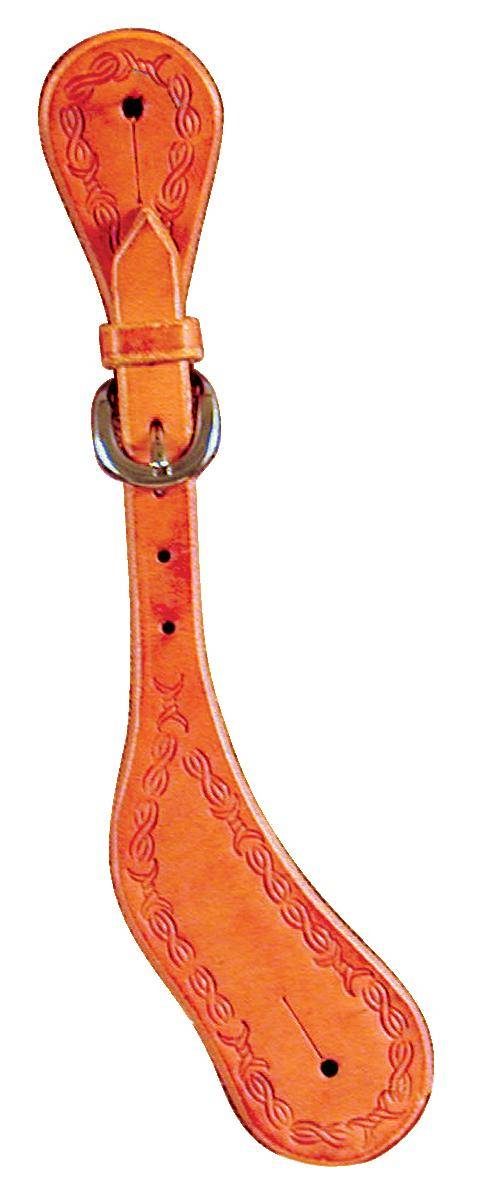 Reinsman Ladies Harness Spur Straps With  Barbwire