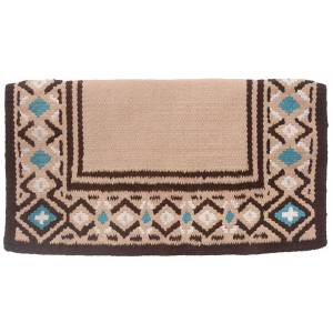 Tough-1 Lakota Contour Wool Saddle Pad