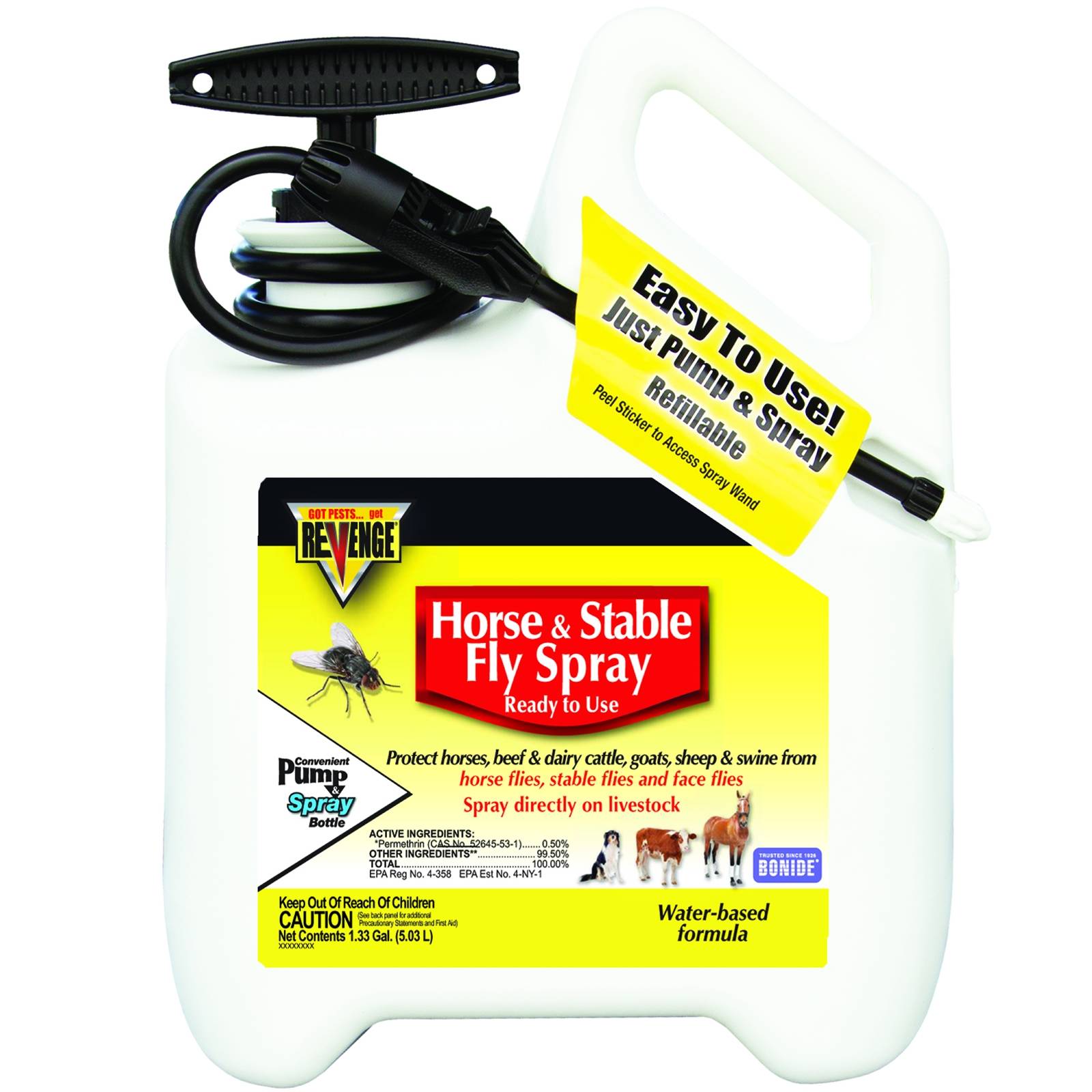 Revenge Horse & Stable Fly Spray Ready To Use