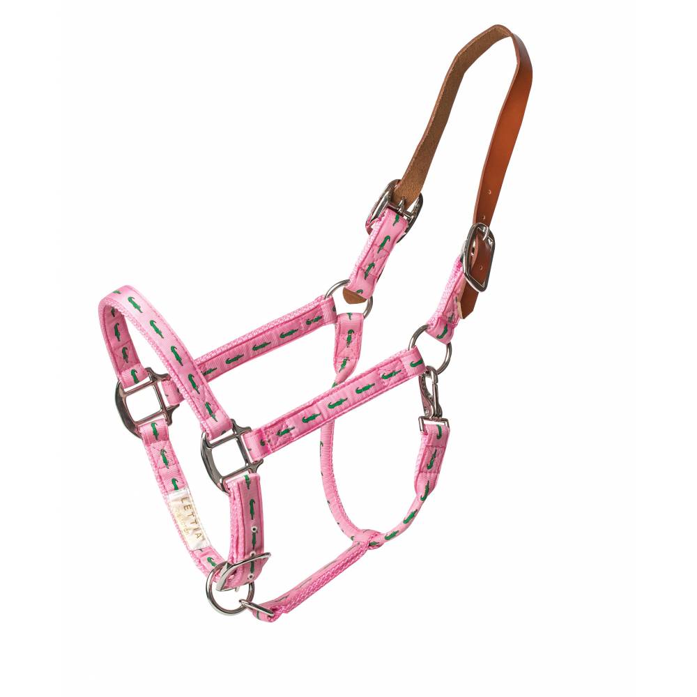 Lettia Breakaway Halter Leather Halters EquestrianCollections