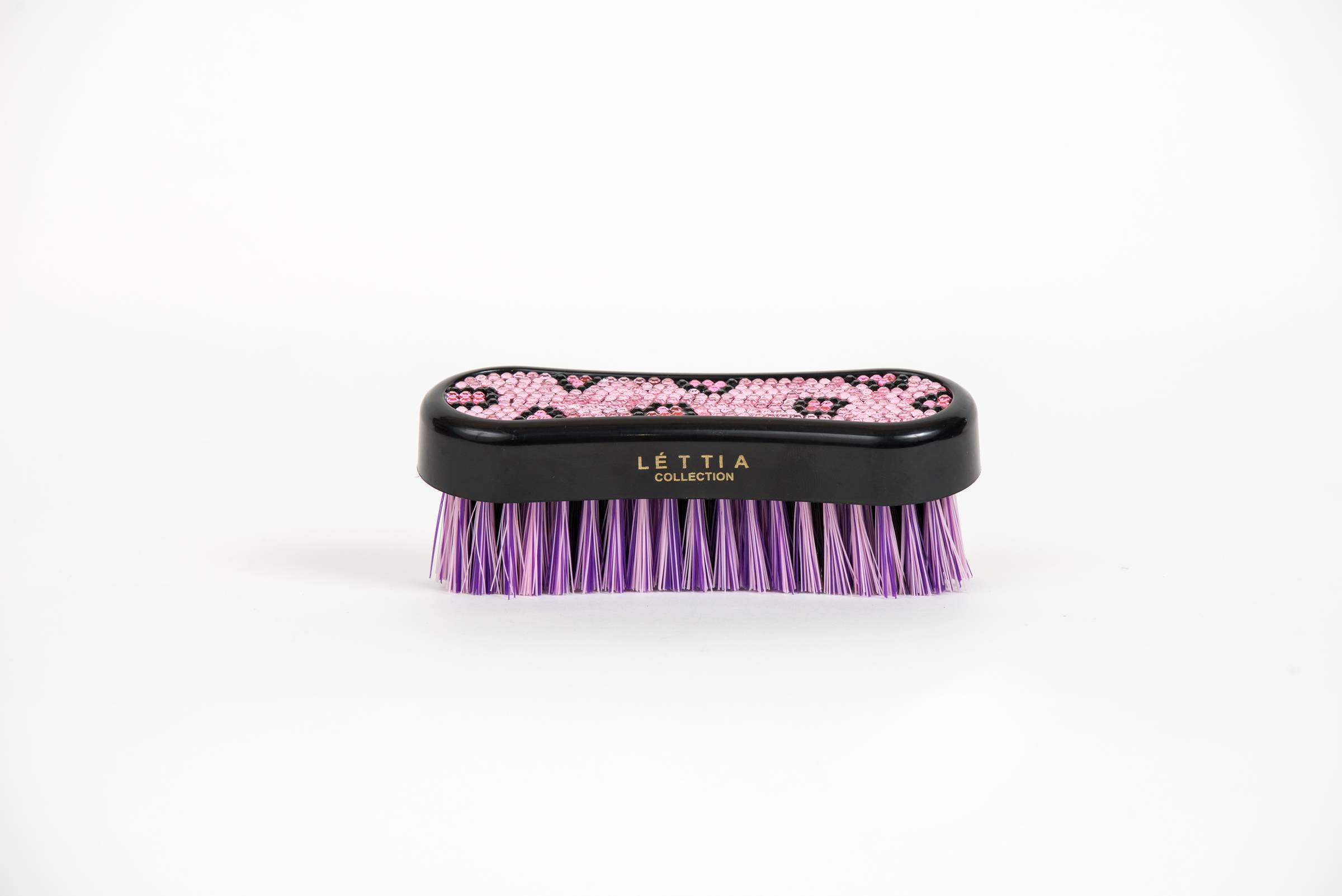 Lettia Collection Face Brush - Crystal Leopard