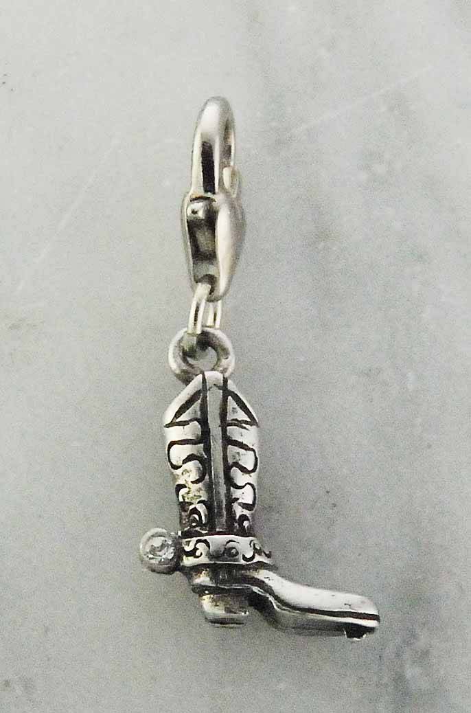 Barbary Western Boot Charm