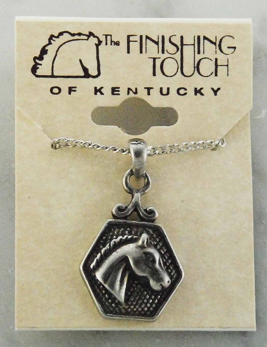 5-637666 Finishing Touch Horse Head in Hex Necklace sku 5-637666