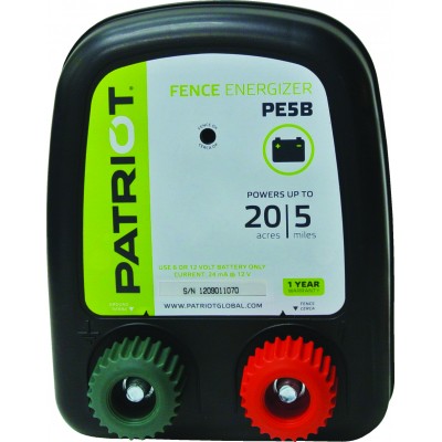 PATRIOT PE5B DC Fence Charger