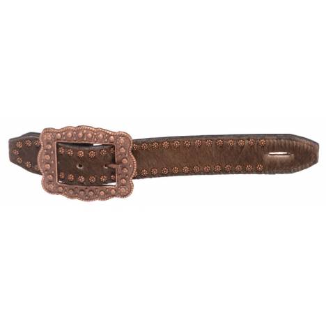 Tough-1 Studded Hair-On Belt Style Spur Strap