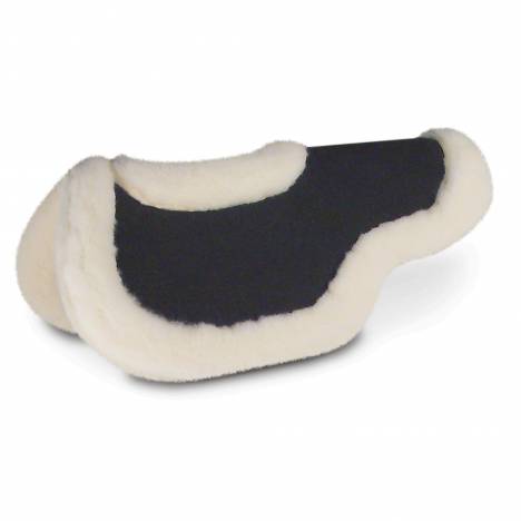 Toklat WoolBack Black Felt & Wither Relief Half Pad