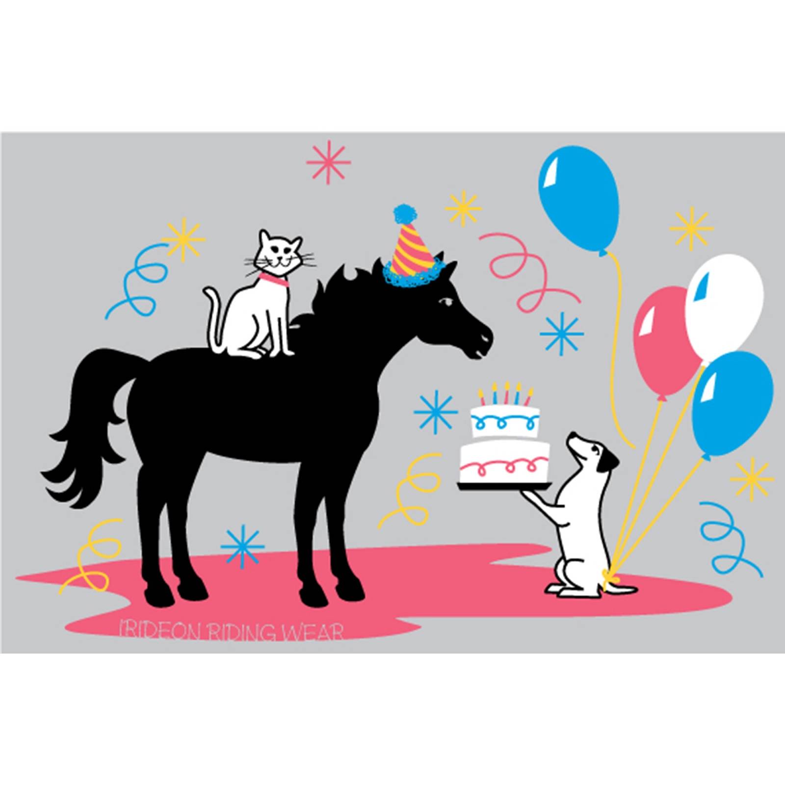 Irideon Kids Pup n Pony Birthday Party Tee