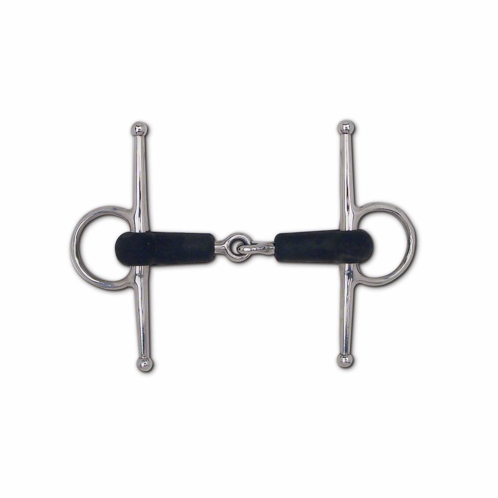 Toklat Soft Rubber Mouth Snaffle Full Cheek -