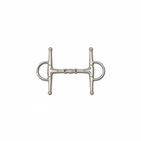 Toklat 16mm 3-Piece Snaffle Full Cheek Bit - 6 1/2" Cheek