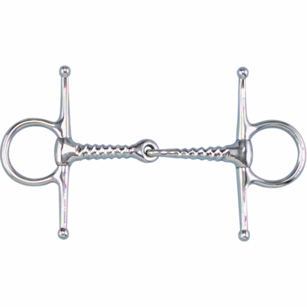 Toklat Corkscrew Snaffle Full Cheek - Pony