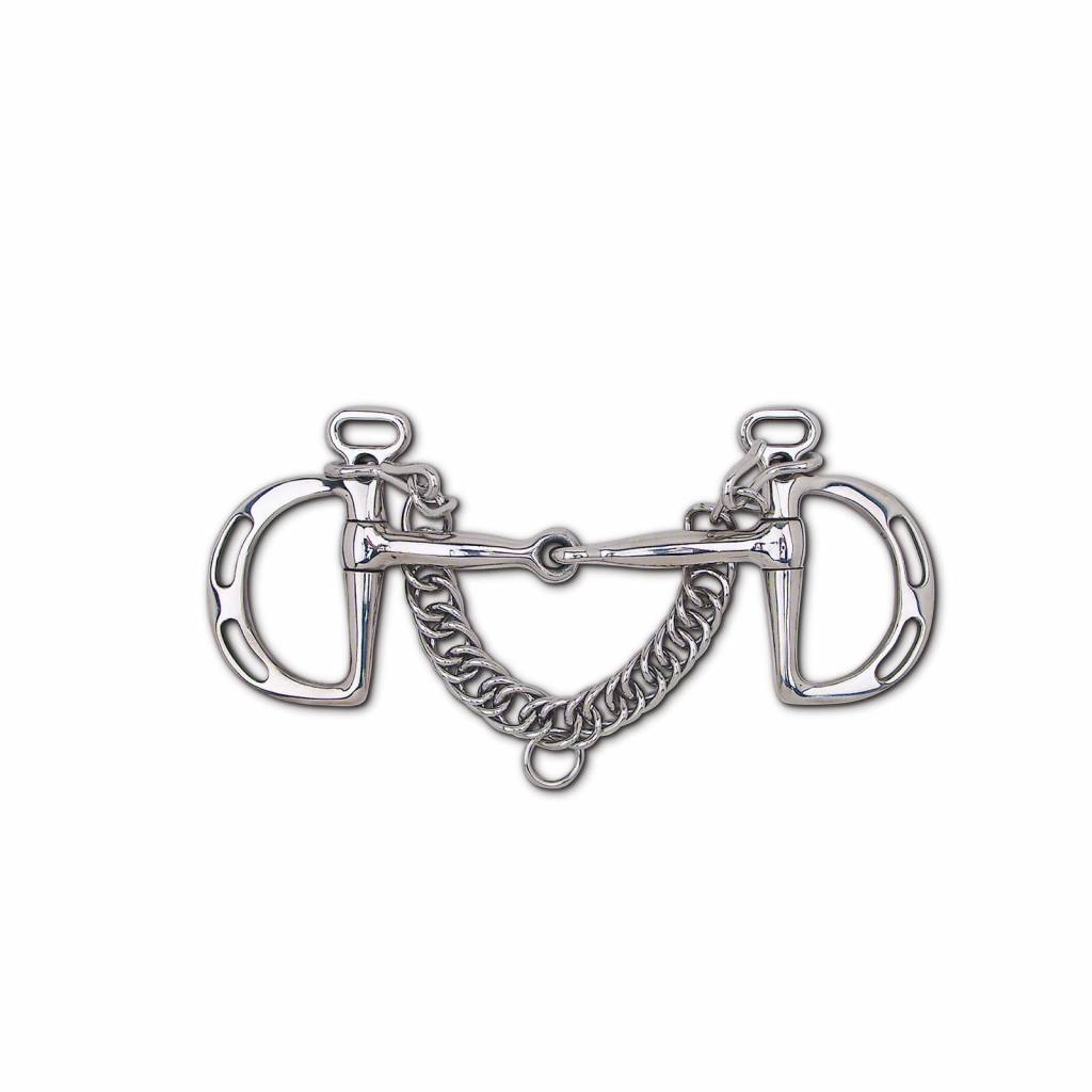 Toklat Stainless Steel Snaffle Uxeter Kimberwick