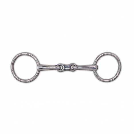 Toklat Loose Ring Bradoon French Link Bit with 3" Rings