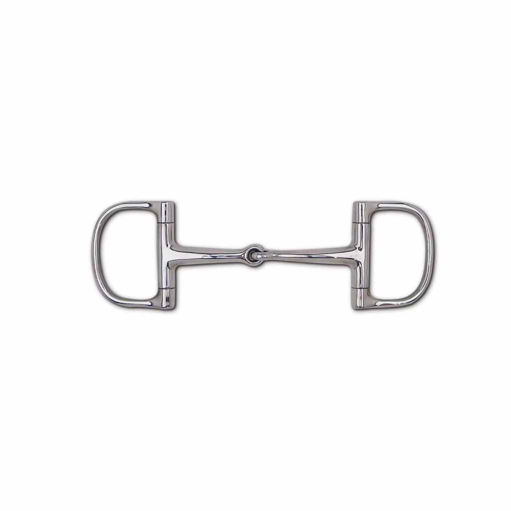 Toklat Medium Snaffle Dee Bit - 3" Rings