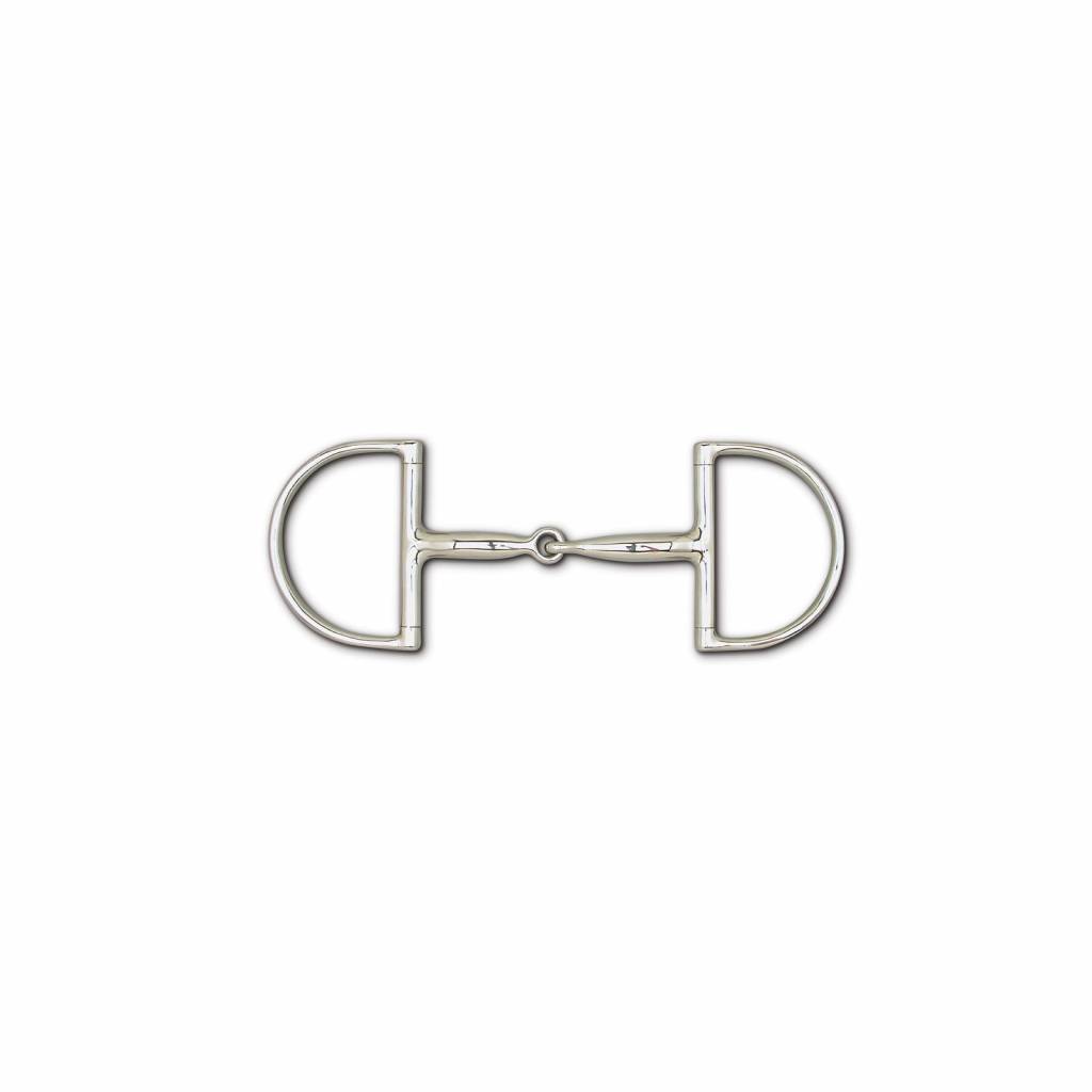 Toklat Snaffle Hunt Dee Bit - 3 3/4" Rings