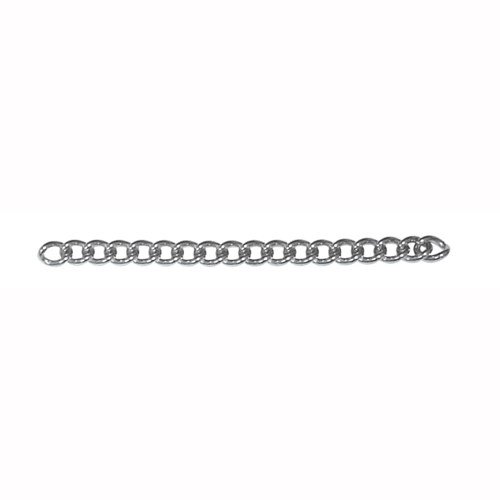 89-0020 Myler Stainless Steel Single Link Curb Chain sku 89-0020