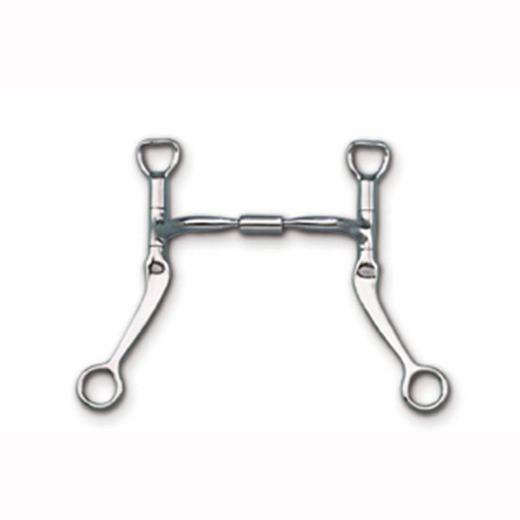 Myler Level 1 Flat Shank Wide Barrel Comfort Snaffle Bit