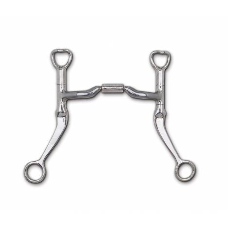 Myler Level 2 Flat Shank Sweet Iron Low Port Comfort Snaffle Bit