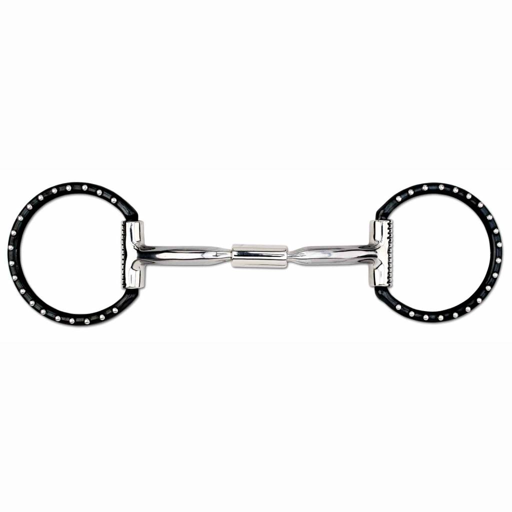 Myler Level 1 Western Dee Wide Barrel Sweet Iron Comfort Snaffle with Dots