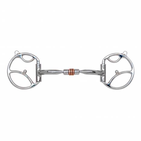 Myler Level 1 Western Dee Sweet Iron Copper Roller Comfort Snaffle Bit