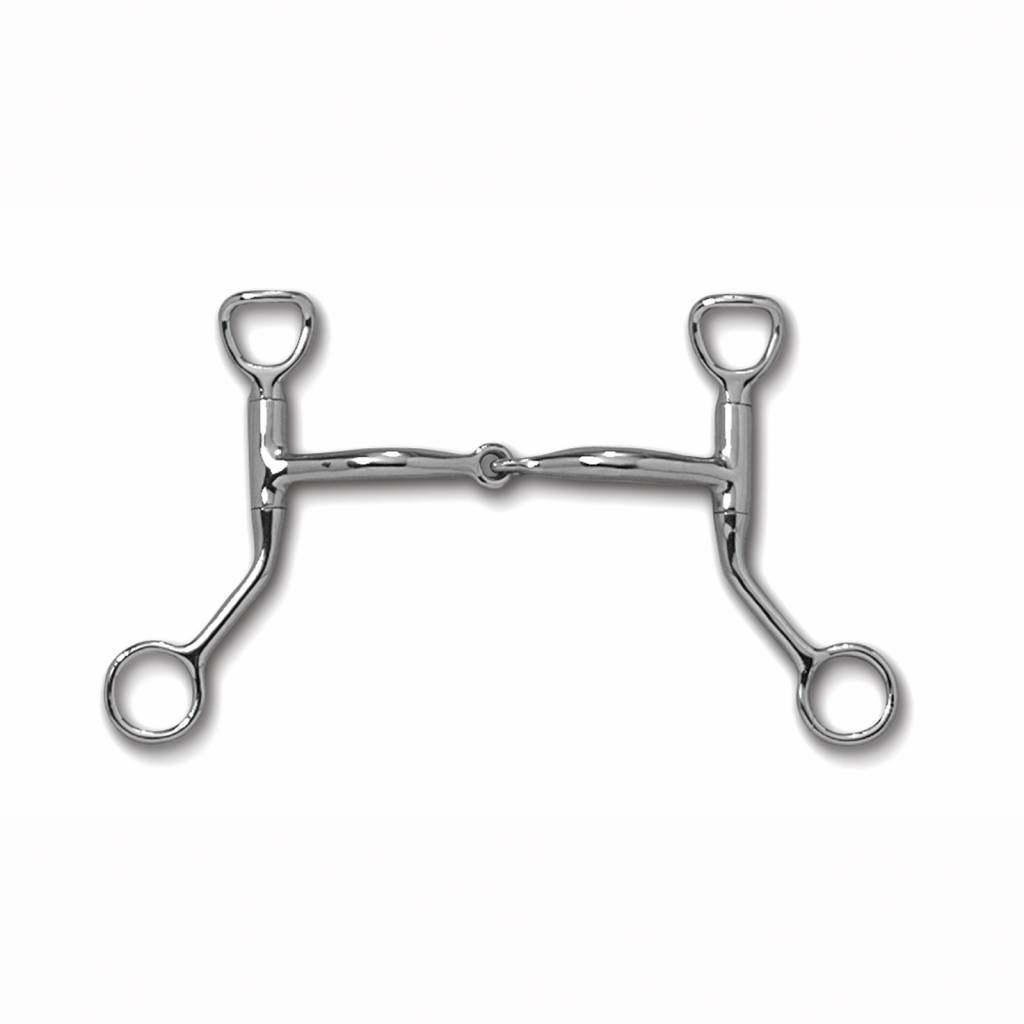 Myler Level 1 HBT Shank Sweet Iron Snaffle Bit