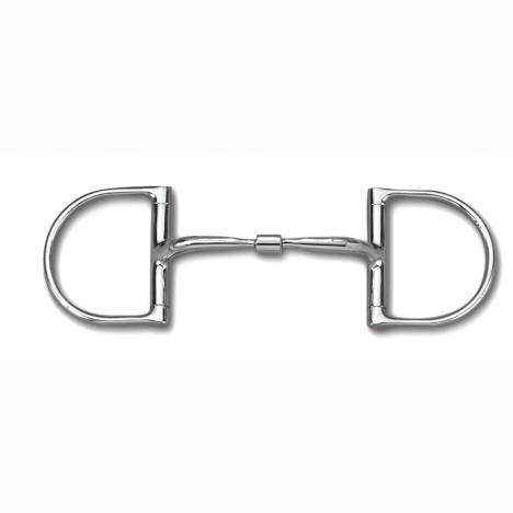 Myler Level 1 English Dee Stainless Comfort Snaffle Bit with o Hooks