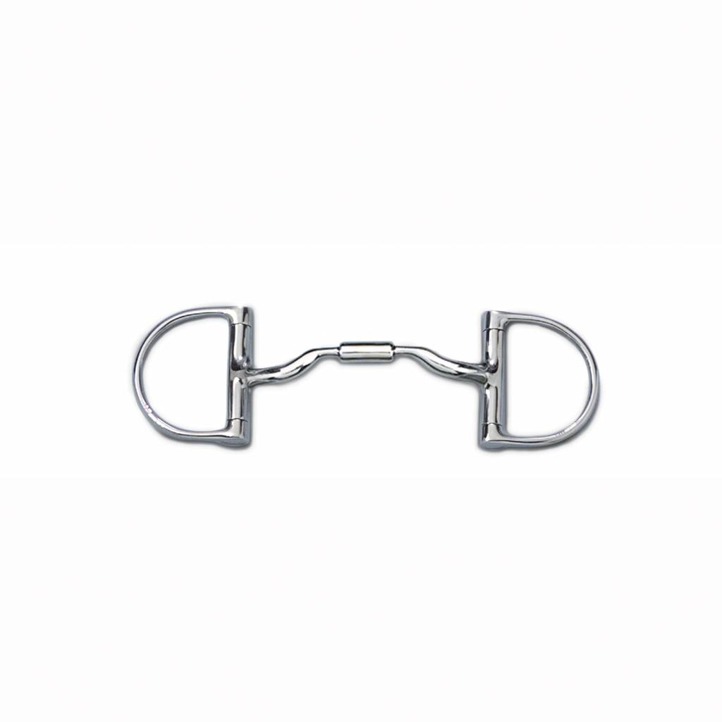 Myler Level 2 English Pony Dee Low Port Comfort Snaffle Bit with o Hooks