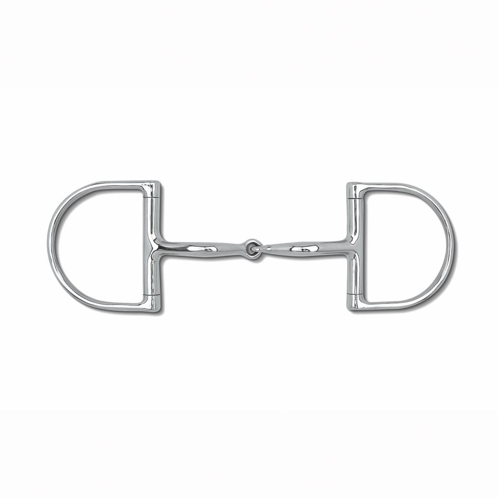 Myler Level 1 English Dee Stainless Steel Snaffle with o Hooks