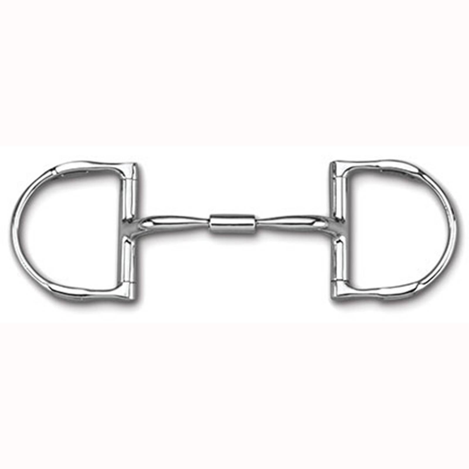 Myler Level 1 English Dee Xomfort Snaffle Wide Barrel Bit With Hooks