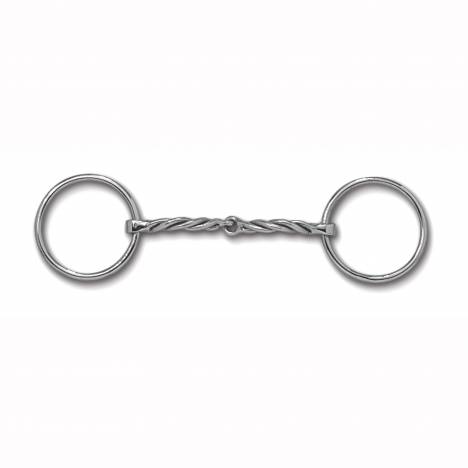 Myler Level 1 Sweet Iron Twisted Loose Ring Snaffle Bit