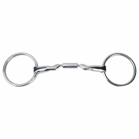 Myler Level 2 Low Port Wide Barrel Loose Ring Comfort Snaffle Bit - 14mm