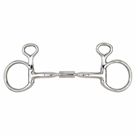 Myler Level 1 Medium Baucher Cheek Comfort Wide Barrel Snaffle Bit