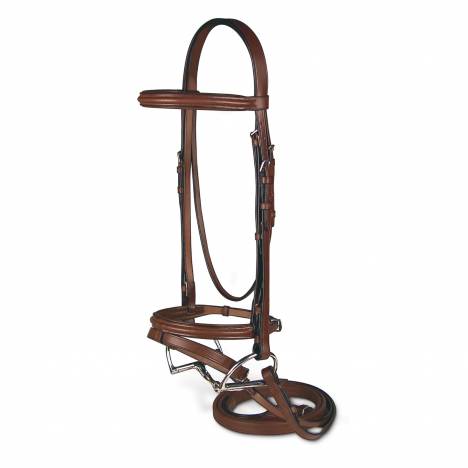 Toklat Passport Raised & Padded Bridle with Flash